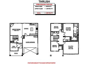 The Avocet floor plan